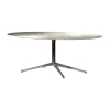 Florence KNOLL (1917-2019) : Table de salle à manger à plateau ovalisé | Biron ||||||||||||
