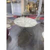 Florence KNOLL (1917-2019) : Table de salle à manger à plateau ovalisé | Biron Florence KNOLL (1917-2019) : Table de salle à manger à plateau ovalisé