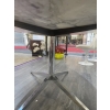 Florence KNOLL (1917-2019) : Table de salle à manger à plateau ovalisé | Biron Florence KNOLL (1917-2019) : Table de salle à manger à plateau ovalisé