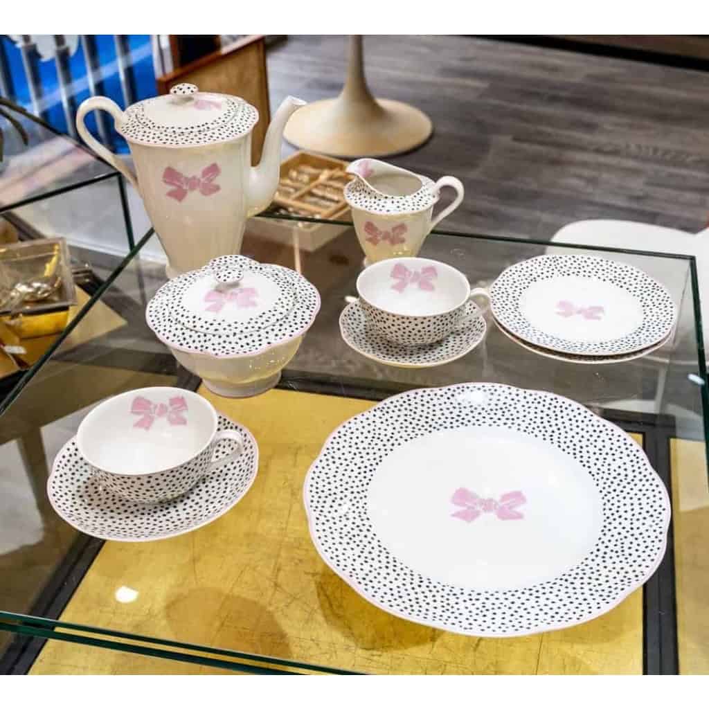 Suzanne Lalique - Haviland - service "créole" - porcelaine de Limoges - 1931