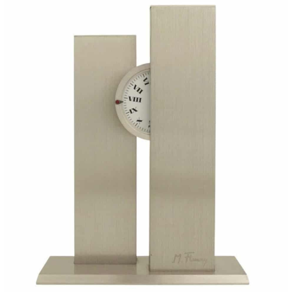 1970 Horloge circadienne de 1970 signée de M.Fleury | Biron |||||