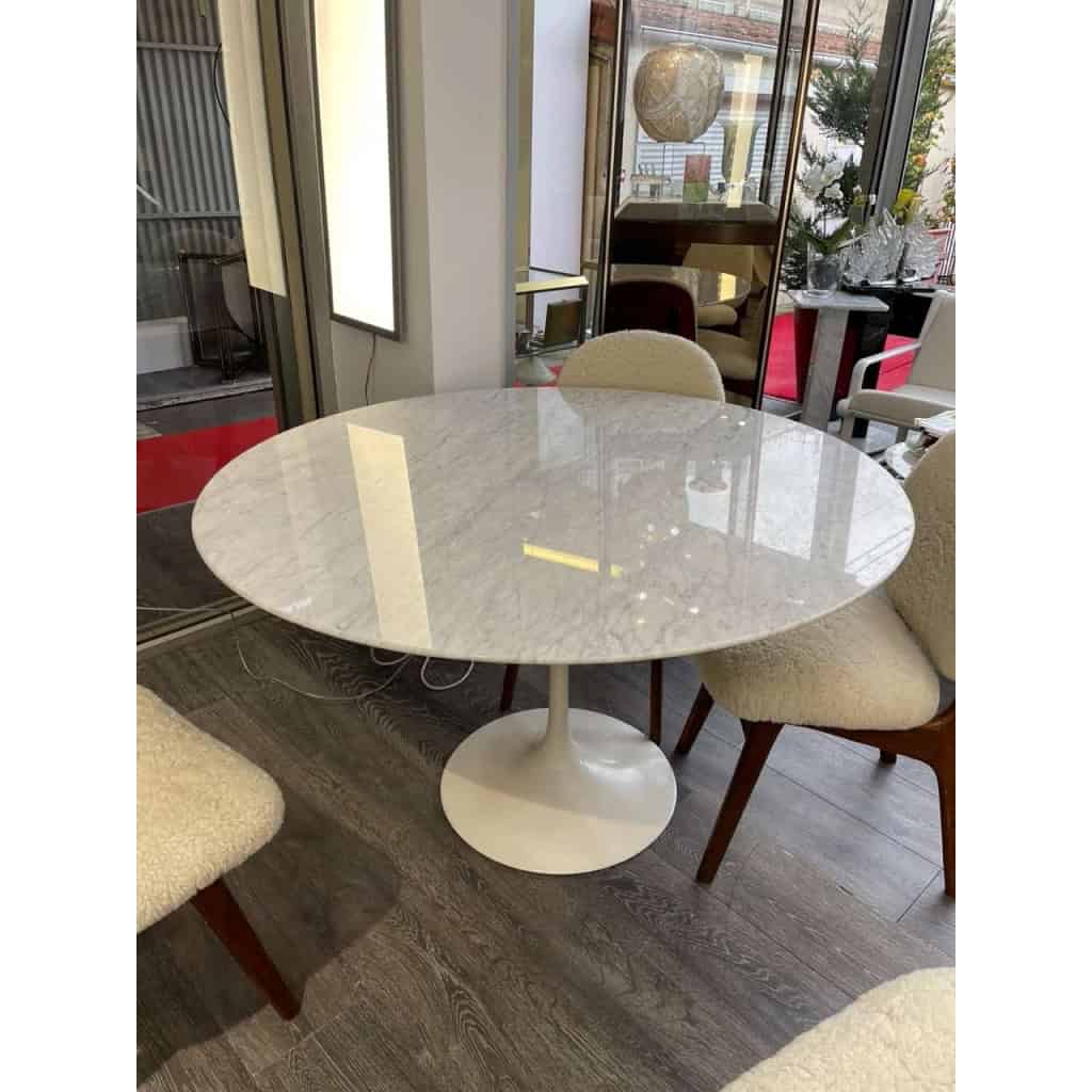 Table Tulipe – Eero Saarinen (1910-1961) & Knoll International 120 cm diamètre | Biron Table Tulipe - Eero Saarinen (1910-1961) & Knoll International 120 cm diamètre