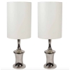 1970 Paire de lampes signées de Paire de lampes signées de Frederic de Lucas | Biron |||||