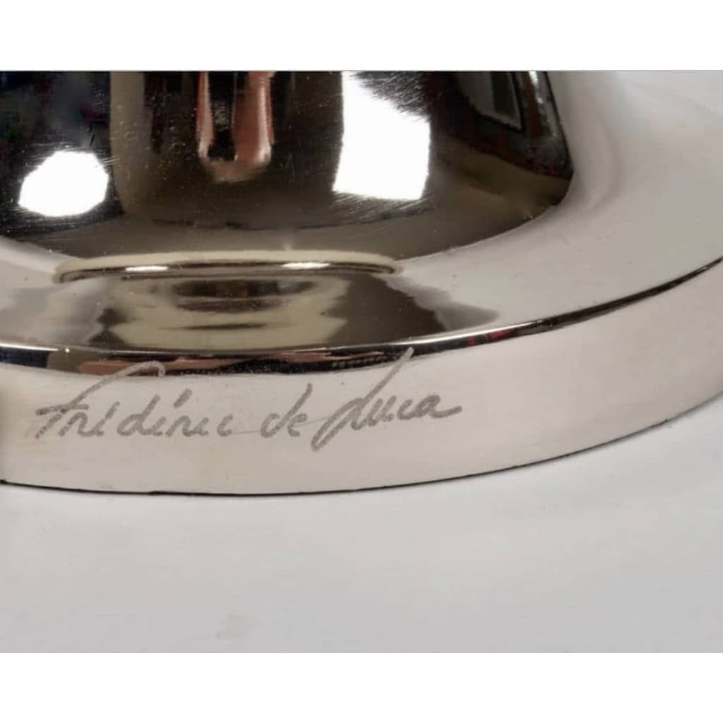 1970 Paire de lampes signées de Paire de lampes signées de Frederic de Lucas | Biron 1970 Paire de lampes signées de Paire de lampes signées de Frederic de Lucas