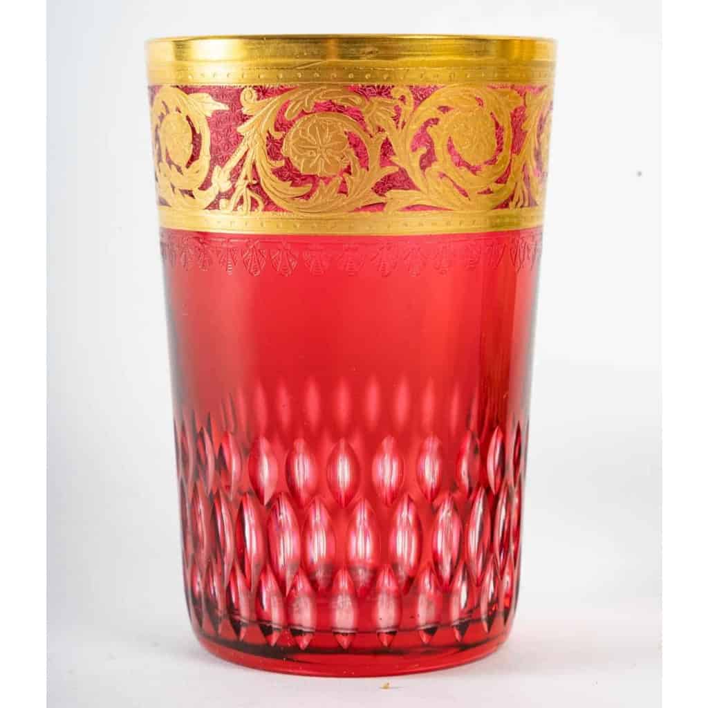 Cristallerie Saint Louis Thistle Verres à Thé Couleur | Biron Cristallerie Saint Louis Thistle Verres à Thé Couleur