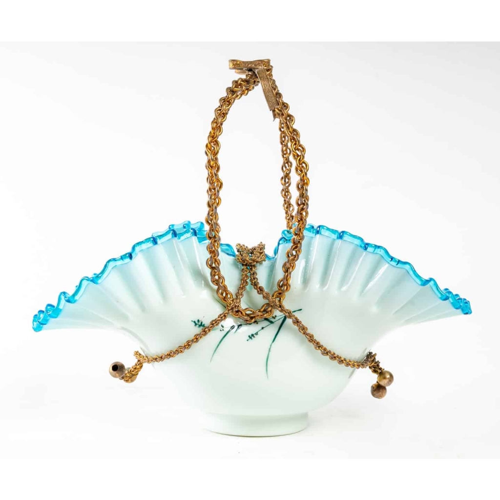 Panier en opaline fin XIXème siècle | Biron |||||||||