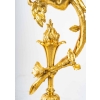 Lampe en bronze doré fin XIXème siècle | Biron Lampe en bronze doré fin XIXème siècle