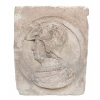 Sculpture en médaillon d’une tête de guerrier, circa 1500 | Biron |||||