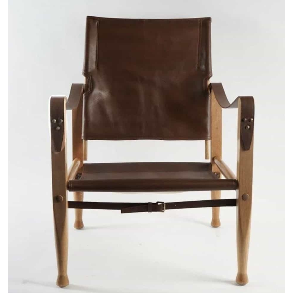 1950 Paire de fauteuils Safari Kaare Klint pour Rud Rasmussen
