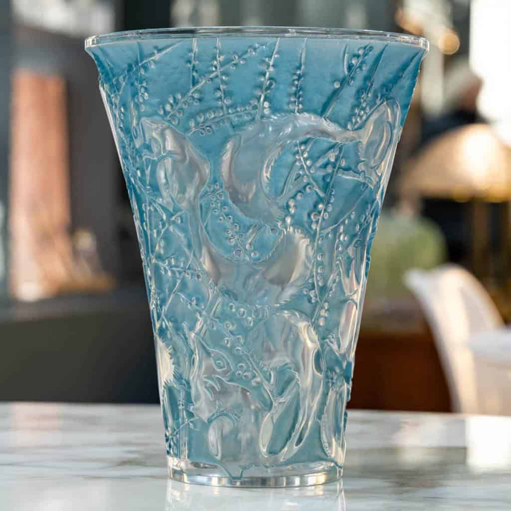 RENÉ LALIQUE ( 1860-1945) Vase « Senart » | Biron RENÉ LALIQUE ( 1860-1945) Vase « Senart »