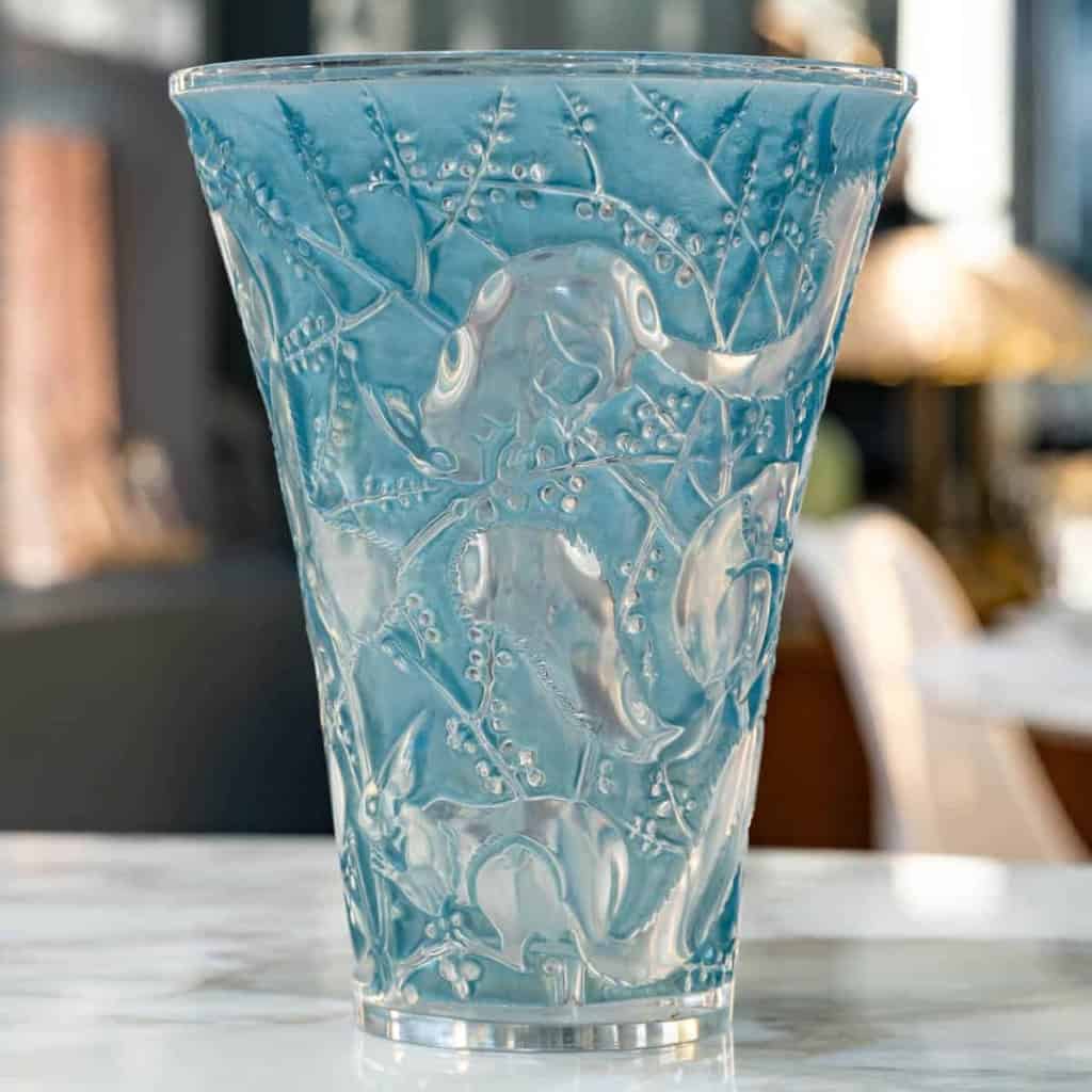 RENÉ LALIQUE ( 1860-1945) Vase « Senart » | Biron RENÉ LALIQUE ( 1860-1945) Vase « Senart »