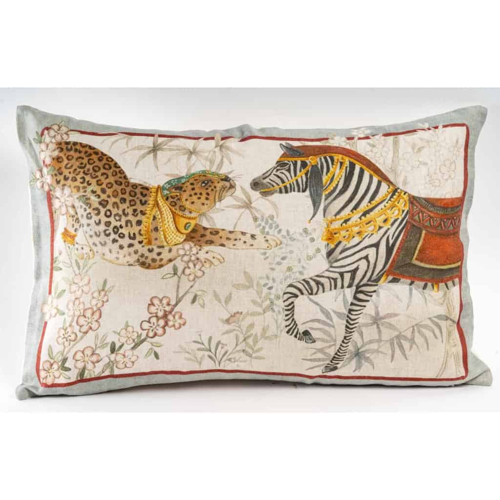 Coussin « India » en lin | Biron ||||||