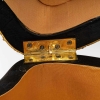 Boîte à bijoux en ébène noire et plaque de Sèvres d’époque XIXème siècle | Biron Boîte à bijoux en ébène noire et plaque de Sèvres d'époque XIXème siècle