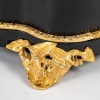 Boîte à bijoux en ébène noire et plaque de Sèvres d’époque XIXème siècle | Biron Boîte à bijoux en ébène noire et plaque de Sèvres d'époque XIXème siècle