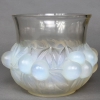 René Lalique : Vase « Prunes » Opalescent | Biron René Lalique : Vase "Prunes" Opalescent