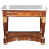 Console Italienne d’époque Empire à têtes d’Egyptiens. | Biron Console Italienne d’époque Empire à têtes d’Egyptiens.