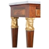 Console Italienne d’époque Empire à têtes d’Egyptiens. | Biron Console Italienne d’époque Empire à têtes d’Egyptiens.