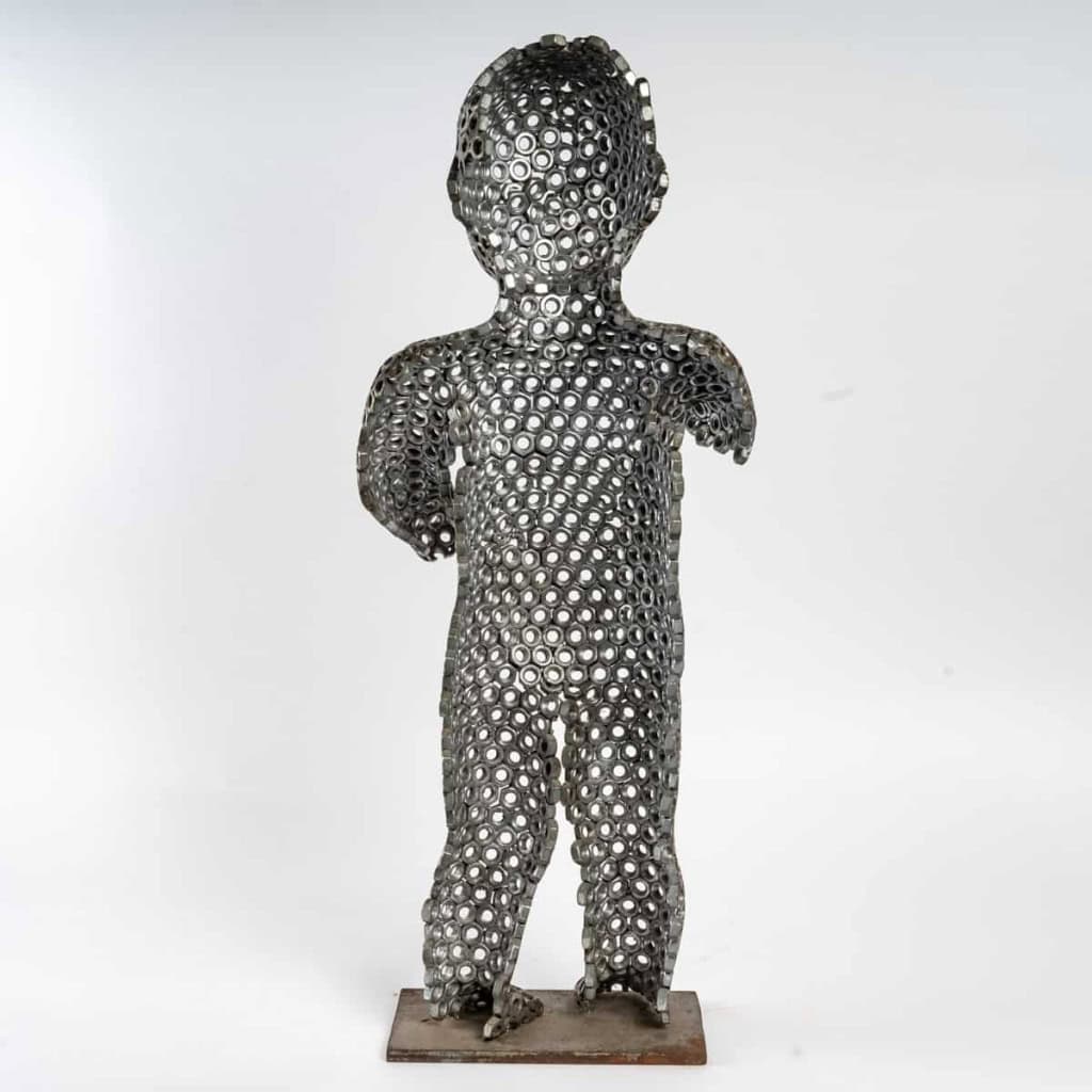 Sculpture en boulon d’un enfant | Biron Sculpture en boulon d'un enfant