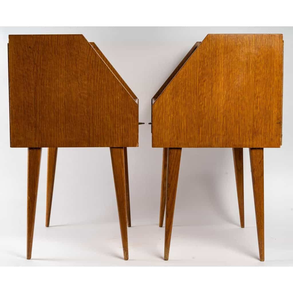 Paire de chevet, 1950-1960 | Biron Paire de chevet, 1950-1960