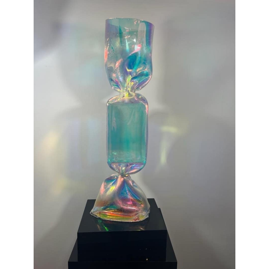 Laurence JENKELL : “JENK” Wrapping Bonbon Irise Radiant | Biron Laurence JENKELL : “JENK” Wrapping Bonbon Irise Radiant