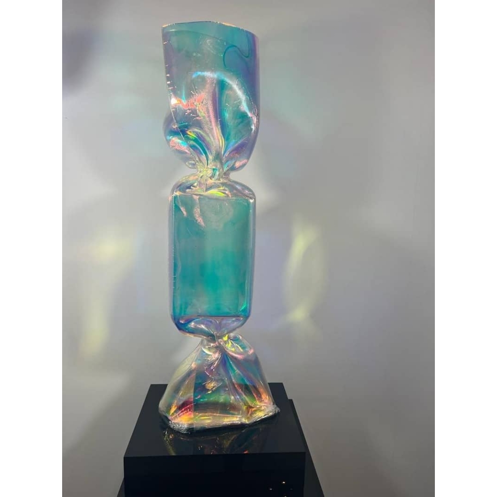 Laurence JENKELL : “JENK” Wrapping Bonbon Irise Radiant | Biron Laurence JENKELL : “JENK” Wrapping Bonbon Irise Radiant