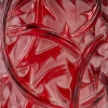 René Lalique : 1921 Vase « Ronce » teinté rouge | Biron René Lalique : 1921 Vase « Ronce » teinté rouge