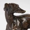 Levrettes jouant avec une boule, Bronze signé Pierre Mène | Biron Levrettes jouant avec une boule, Bronze signé Pierre Mène