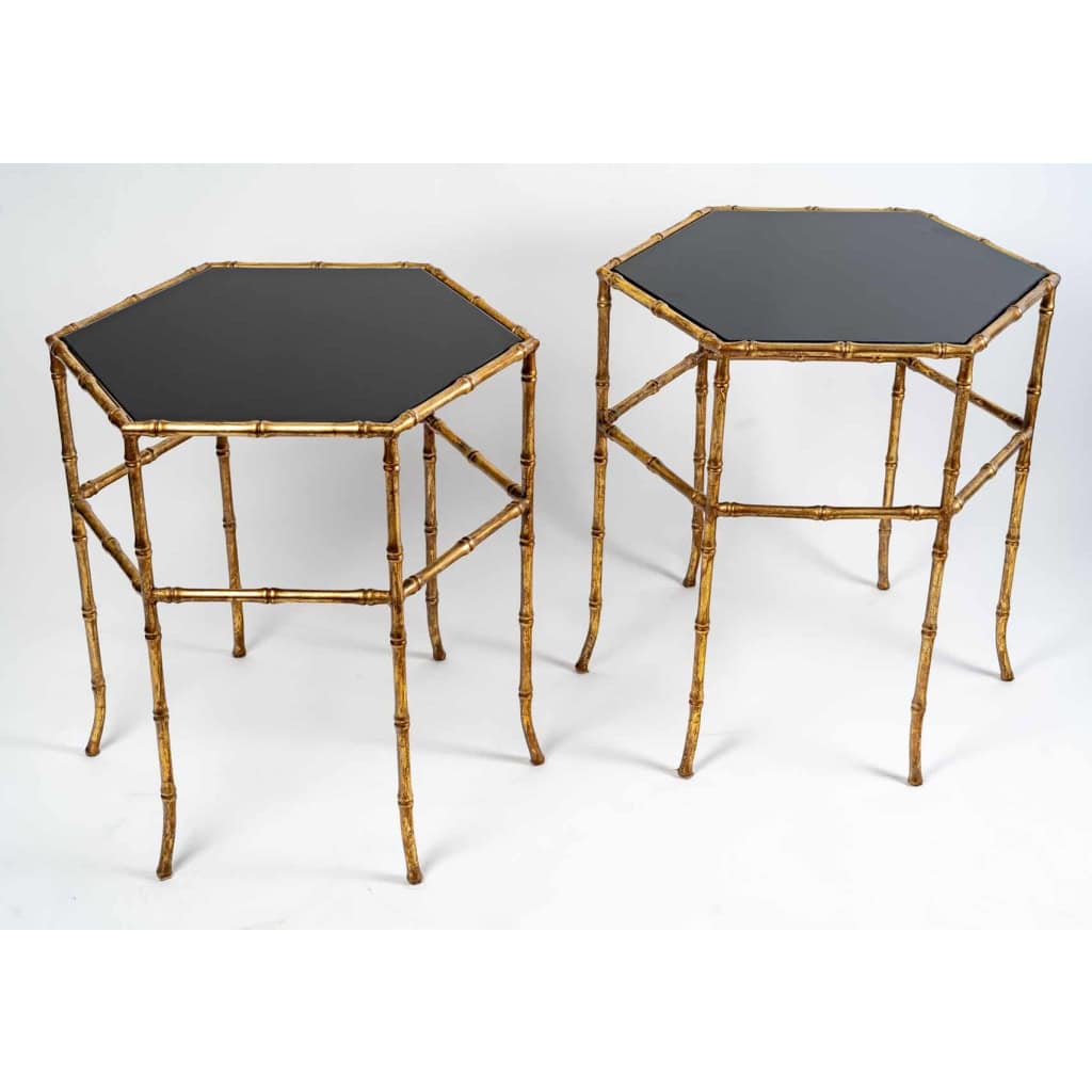 Paire de bouts de canapé. Circa 1970 | Biron |||||||