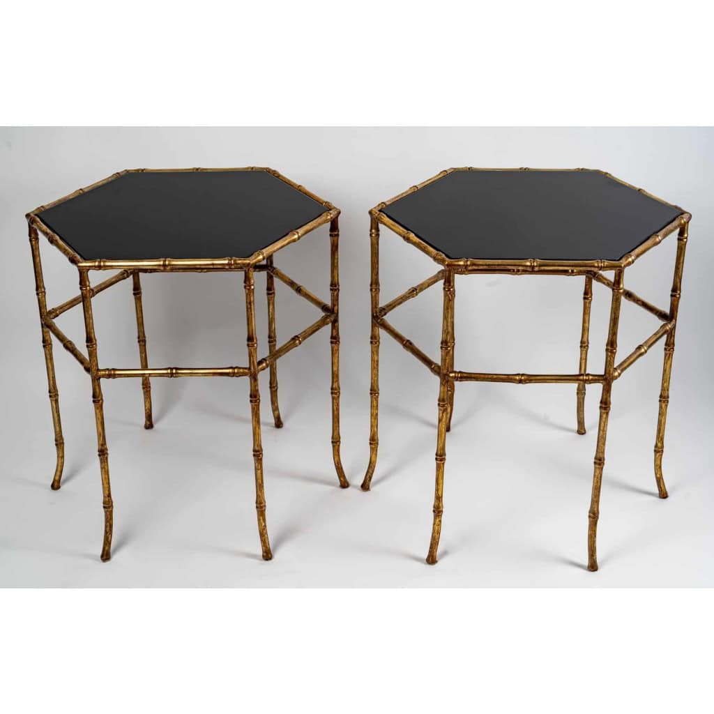 Paire de bouts de canapé. Circa 1970 | Biron Paire de bouts de canapé. Circa 1970