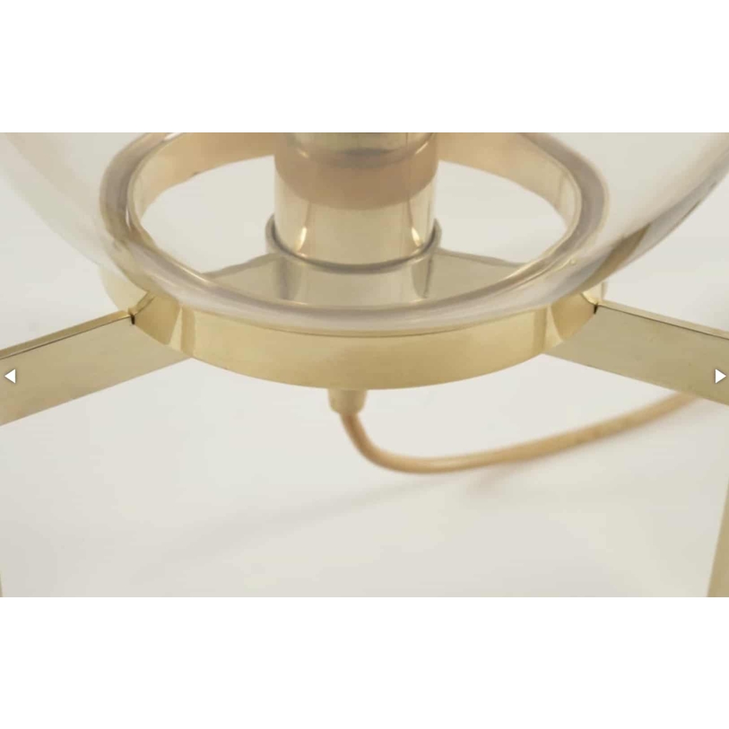 1970 Lampe boule Maison Roche | Biron 1970 Lampe boule Maison Roche