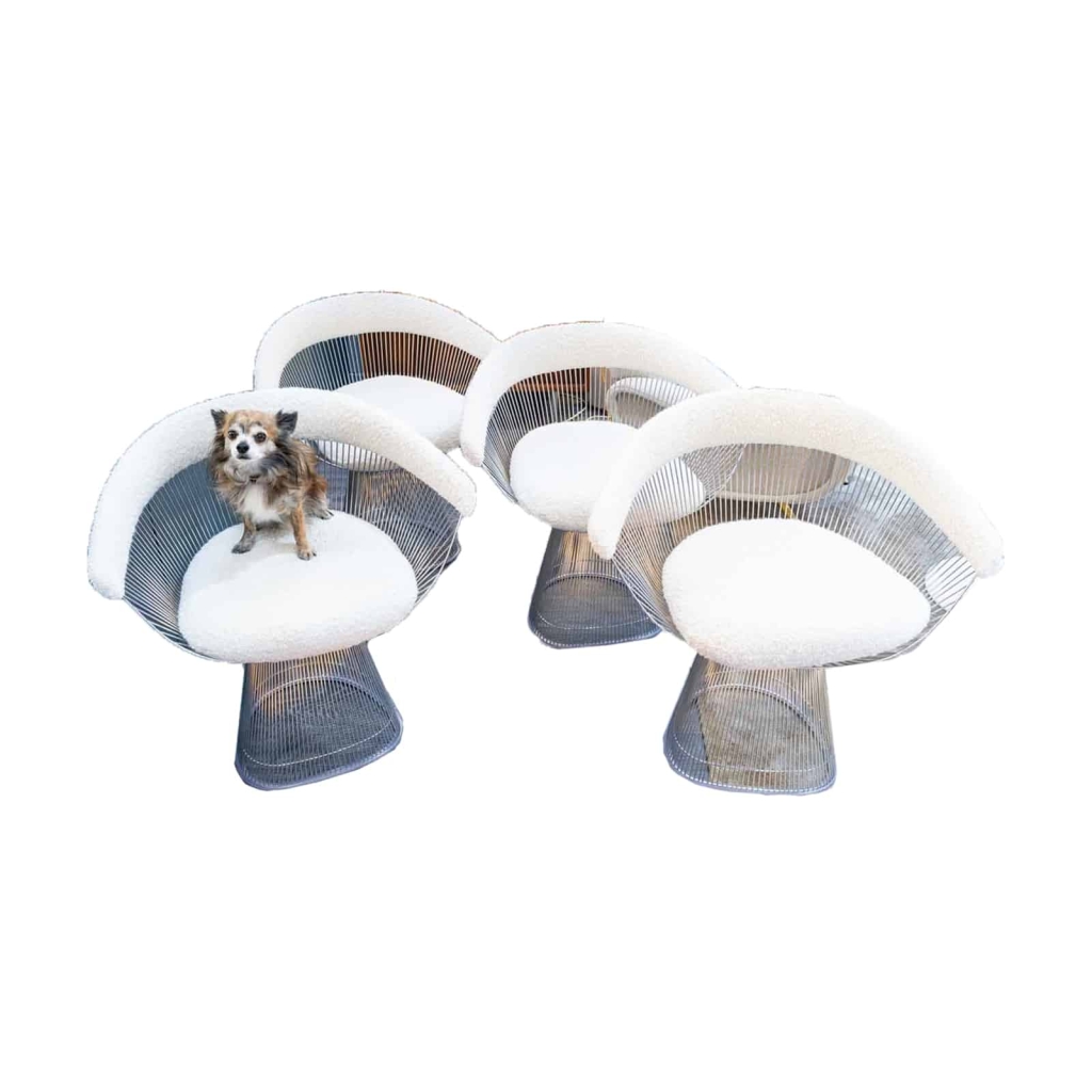 Knoll éditeur & Warren Platner : 4 fauteuils Creation 1966 | Biron ||||||||||