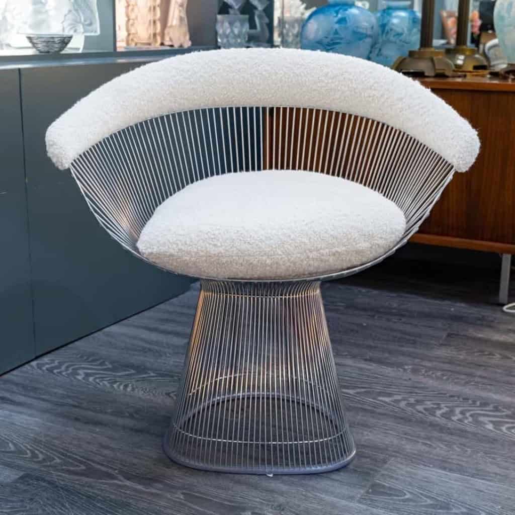 Knoll éditeur & Warren Platner : 4 fauteuils Creation 1966 | Biron Knoll éditeur & Warren Platner : 4 fauteuils Creation 1966