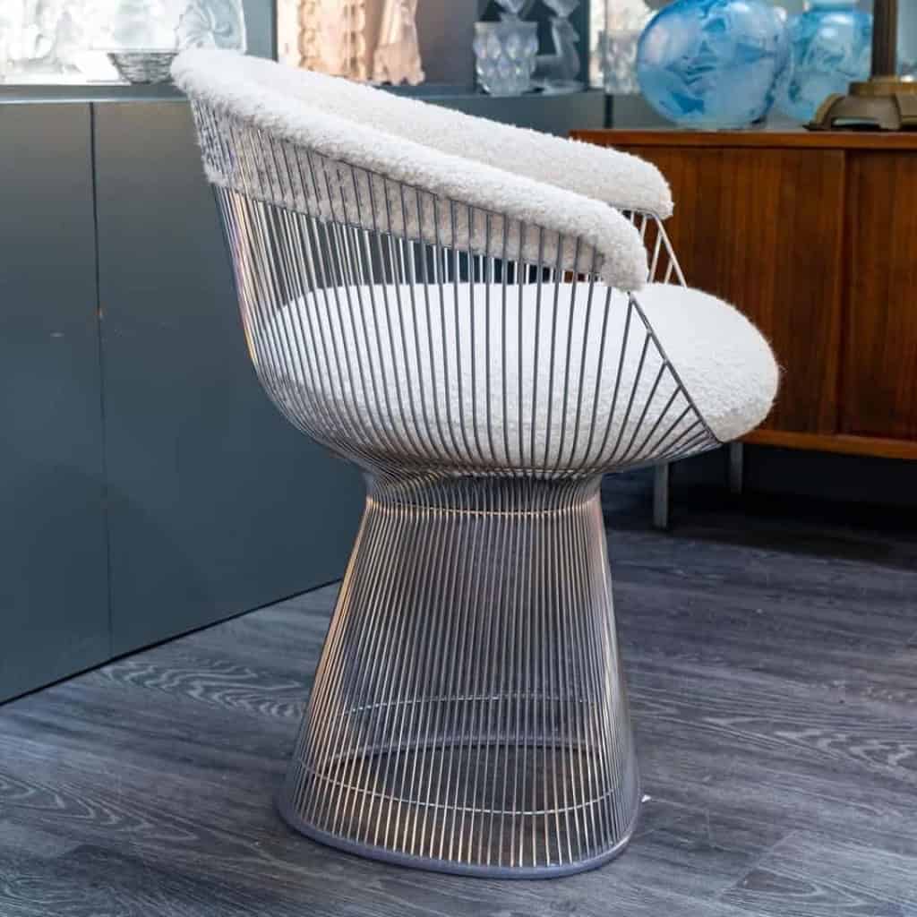 Knoll éditeur & Warren Platner : 4 fauteuils Creation 1966 | Biron Knoll éditeur & Warren Platner : 4 fauteuils Creation 1966