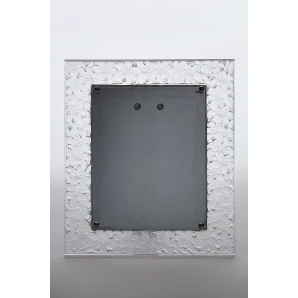 Cristal Lalique : Cadre LYS | Biron Cristal Lalique : Cadre LYS