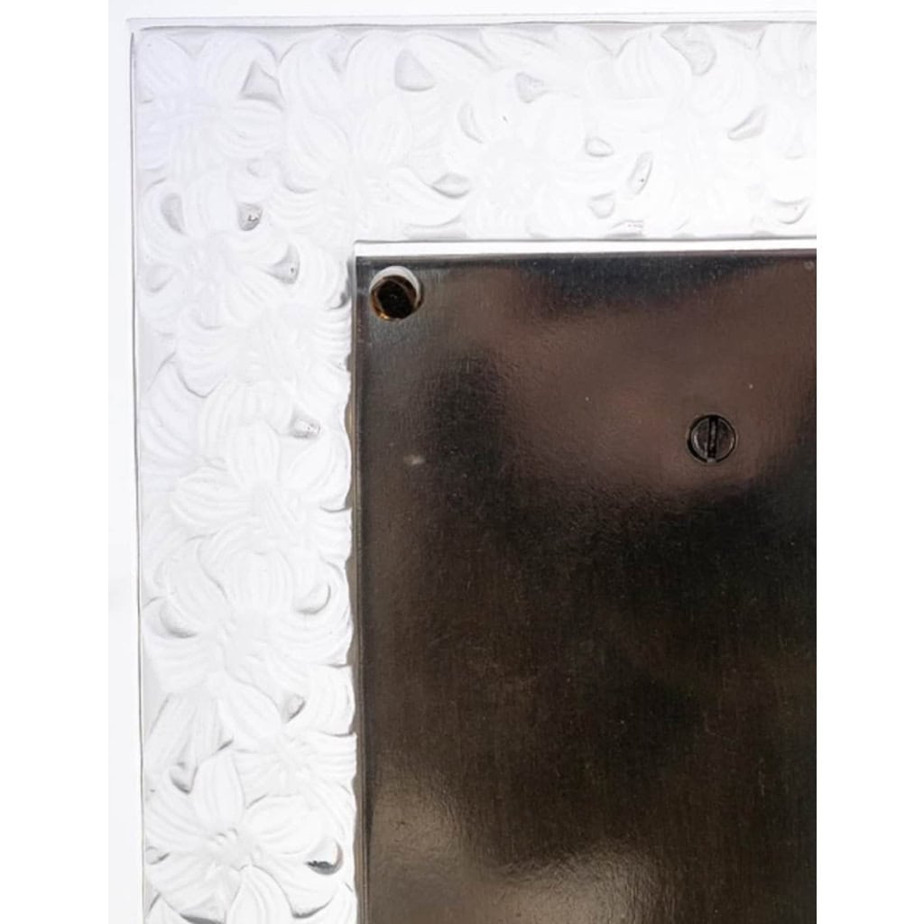 Cristal Lalique : Cadre LYS | Biron Cristal Lalique : Cadre LYS