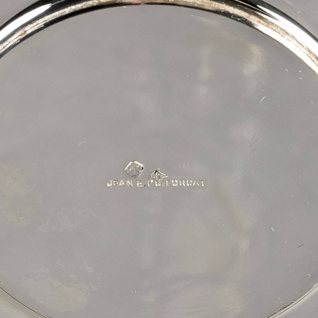 Service Egoïste Thé et Café argent massif et prises en macassar de Jean E. PUIFORCAT | Biron Service Egoïste Thé et Café argent massif et prises en macassar de Jean E. PUIFORCAT