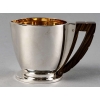 Service Egoïste Thé et Café argent massif et prises en macassar de Jean E. PUIFORCAT | Biron Service Egoïste Thé et Café argent massif et prises en macassar de Jean E. PUIFORCAT