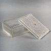 Boîte « Laurens » verre blanc de René LALIQUE | Biron Boîte "Laurens" verre blanc de René LALIQUE