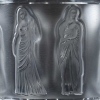 Lalique France, Carafe à Whisky Modèle « Femmes Antique » crée par Marc Lalique | Biron Lalique France, Carafe à Whisky Modèle "Femmes Antique" crée par Marc Lalique