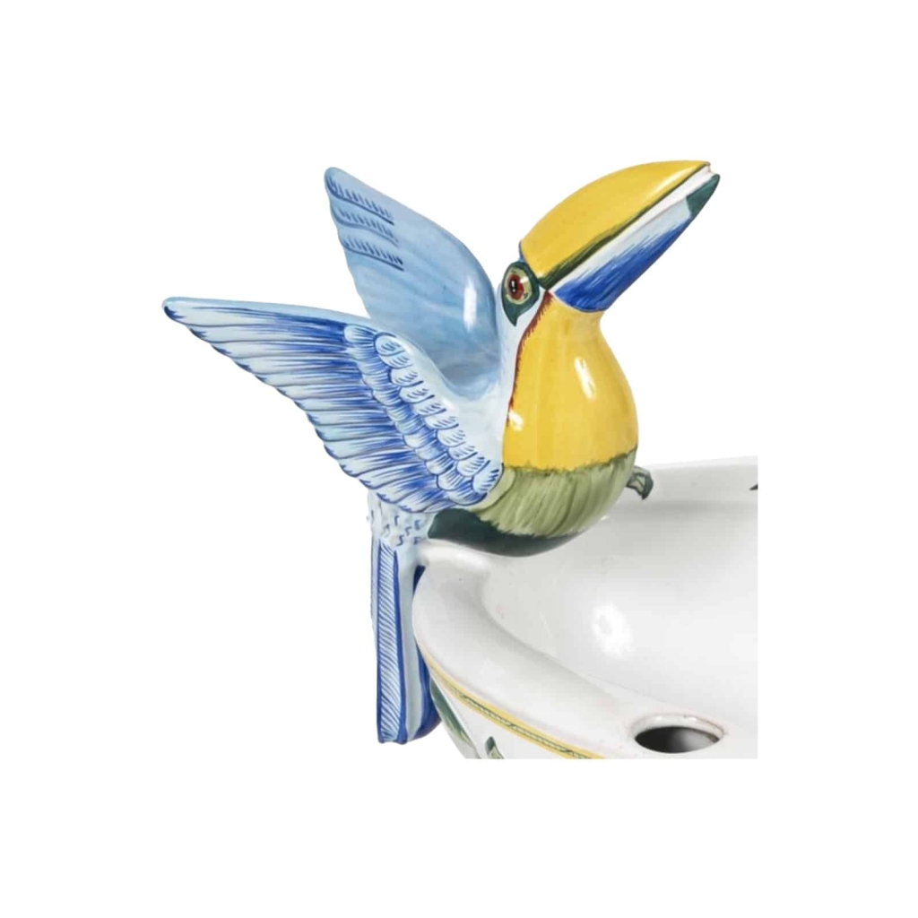 Hermès, Moustiers, JARDINIERE « Toucans » | Biron Hermès, Moustiers, JARDINIERE « Toucans »