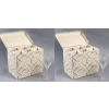 Suite de 12 Flûtes à Champagne « Ange de Reims » cristal blanc de LALIQUE FRANCE | Biron Suite de 12 Flûtes à Champagne "Ange de Reims" cristal blanc de LALIQUE FRANCE