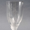 Suite de 12 Flûtes à Champagne « Ange de Reims » cristal blanc de LALIQUE FRANCE | Biron Suite de 12 Flûtes à Champagne "Ange de Reims" cristal blanc de LALIQUE FRANCE