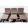 Chauffeuse & Ottoman « Barcelona » – Knoll International – Ludwig MIES VAN DER ROHE | Biron Chauffeuse & Ottoman "Barcelona" - Knoll International - Ludwig MIES VAN DER ROHE