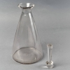 Carafe « Graines » verre blanc de René LALIQUE | Biron Carafe "Graines" verre blanc de René LALIQUE