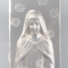 Statuette « Sainte Thérèse de l’Enfant Jésus » verre blanc de René LALIQUE | Biron Statuette "Sainte Thérèse de l'Enfant Jésus" verre blanc de René LALIQUE