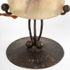 Veilleuse « Anémones des Bois » pâte de verre de Gabriel ARGY ROUSSEAU | Biron Veilleuse "Anémones des Bois" pâte de verre de Gabriel ARGY ROUSSEAU