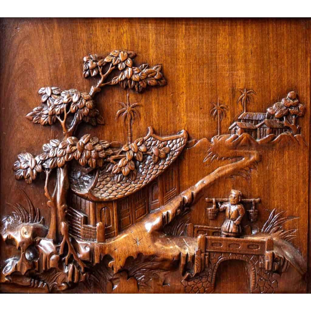 Meuble pagode en bois de fer | Biron Meuble pagode en bois de fer
