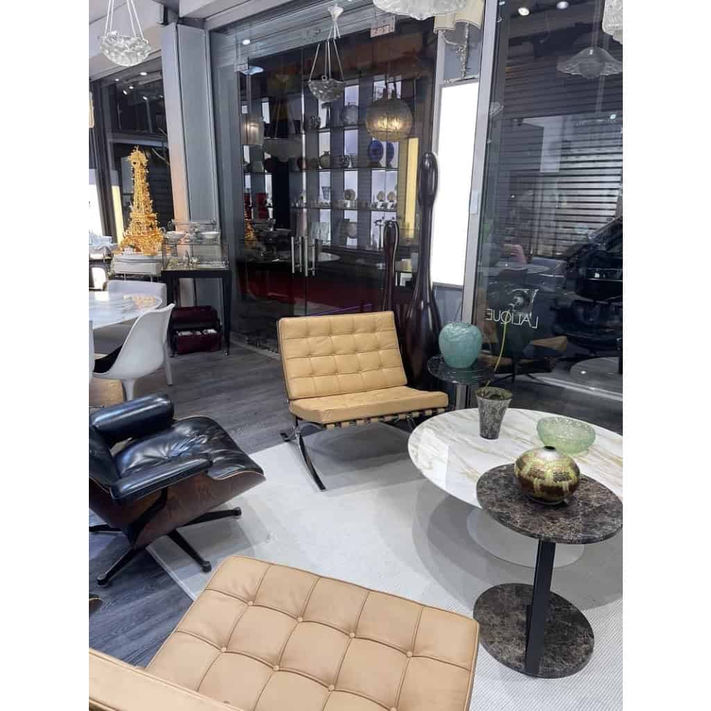 Knoll : Paire de Fauteuil Barcelona