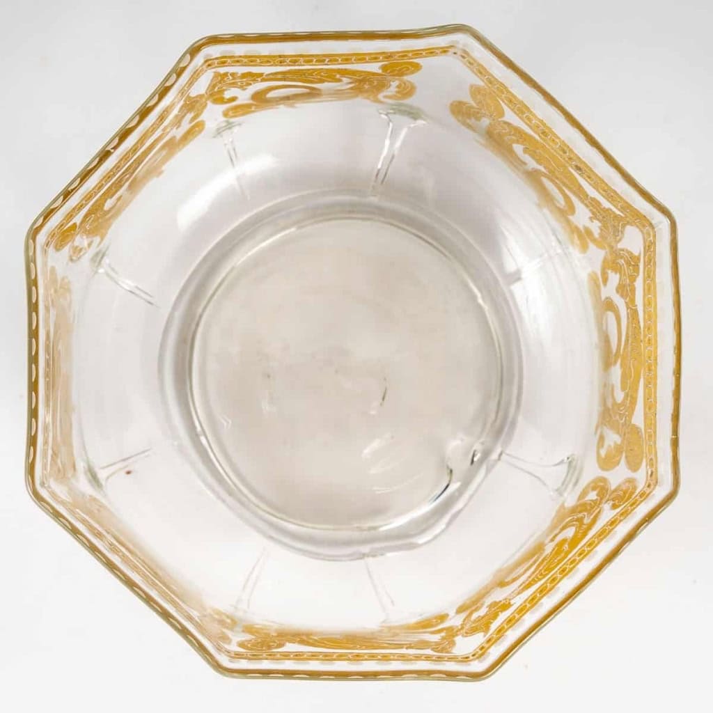 Coupe et sous-coupe, Venise XIXème siècle | Biron Coupe et sous-coupe, Venise XIXème siècle