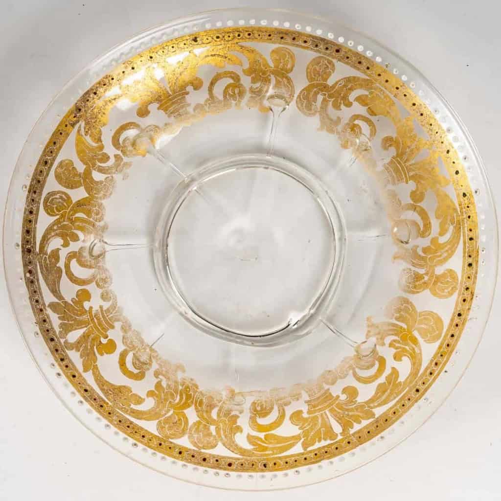 Coupe et sous-coupe, Venise XIXème siècle | Biron Coupe et sous-coupe, Venise XIXème siècle